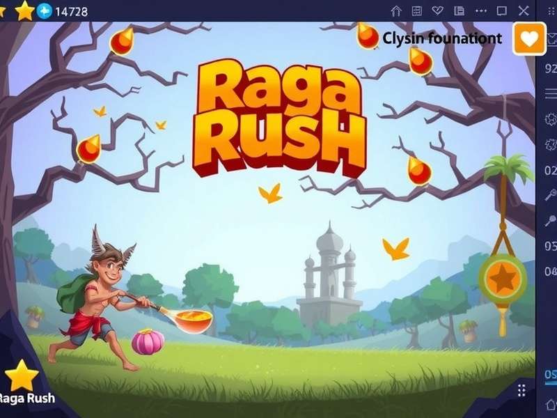 Raga Rush Gameplay Screenshot